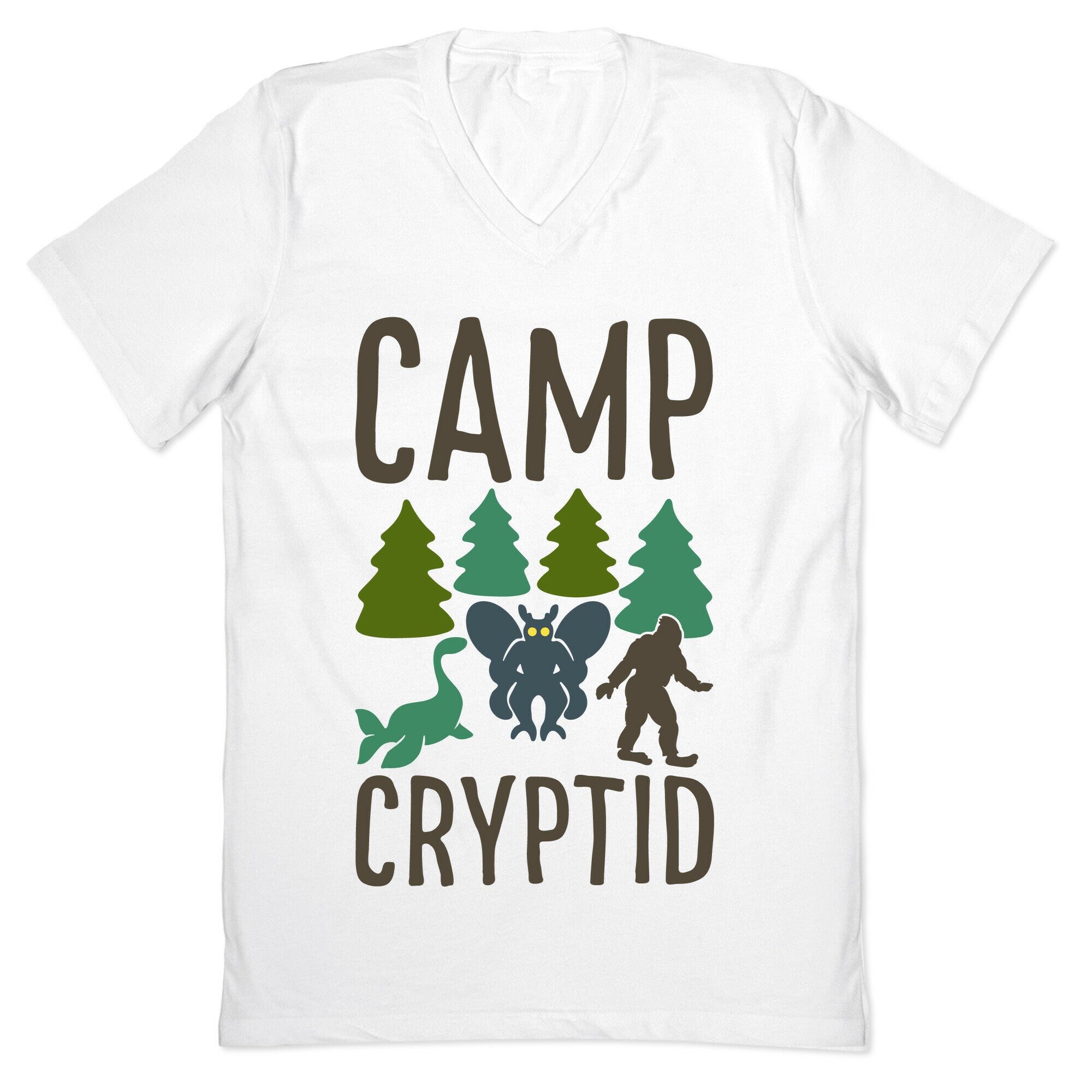 Camp Cryptid V-Neck